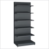 Regał metalowy Antracyt 230cm.wolnostojący